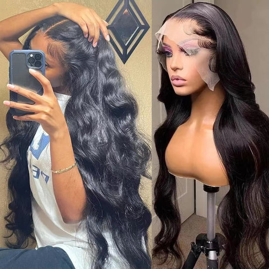 Piano-Color Long Curly Hair Wigs