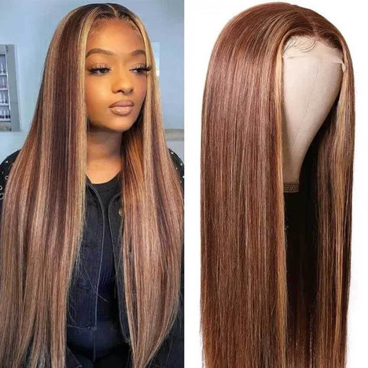 Front Lace Piano Pick Human Hair Wigs